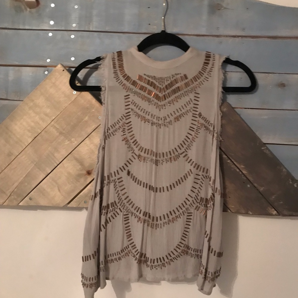 Free People Embellished tank